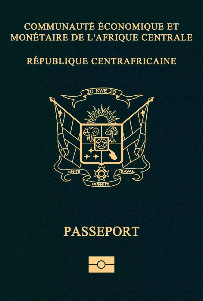 Passport Centrafricain