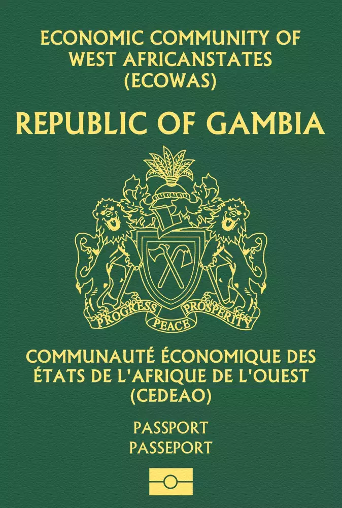 Passport Gambien