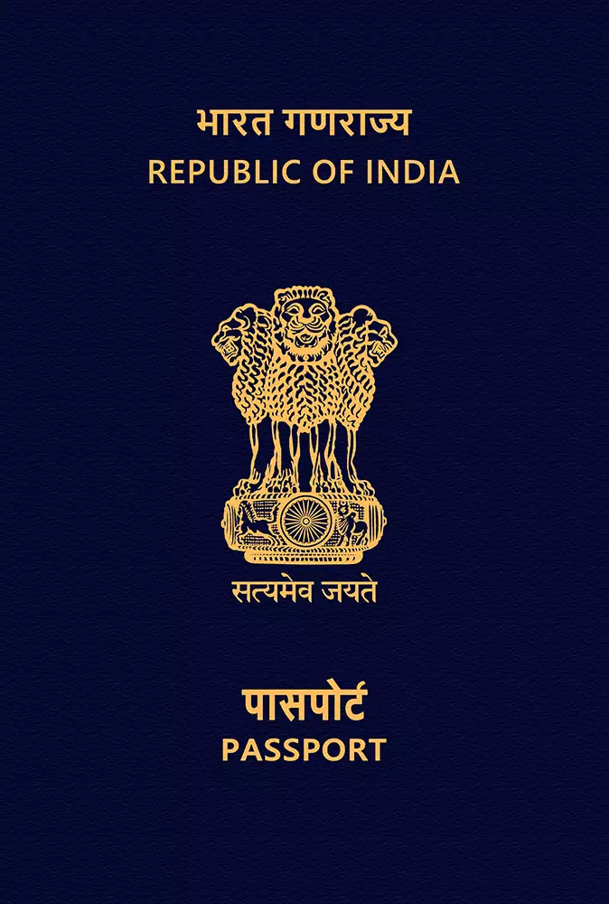 Passport Indien