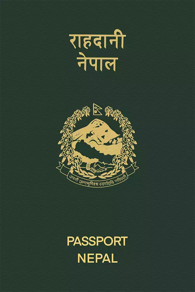 Passport Népalais