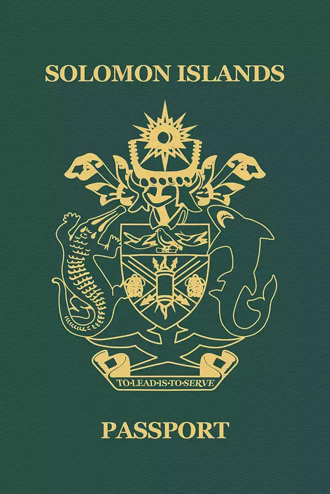 Passport Salomonais