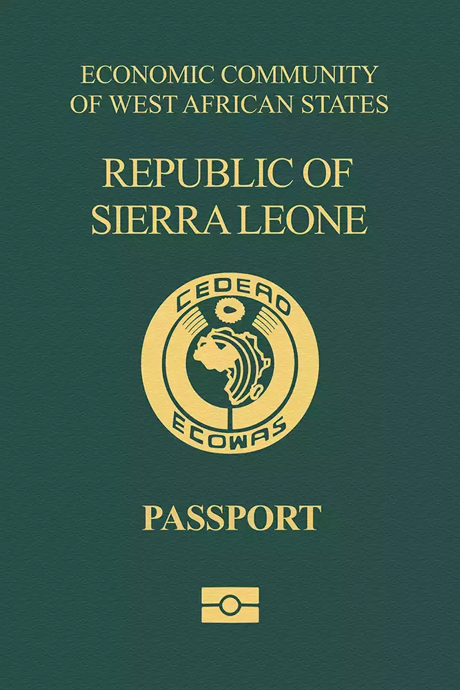 Passport Sierra-Léonais